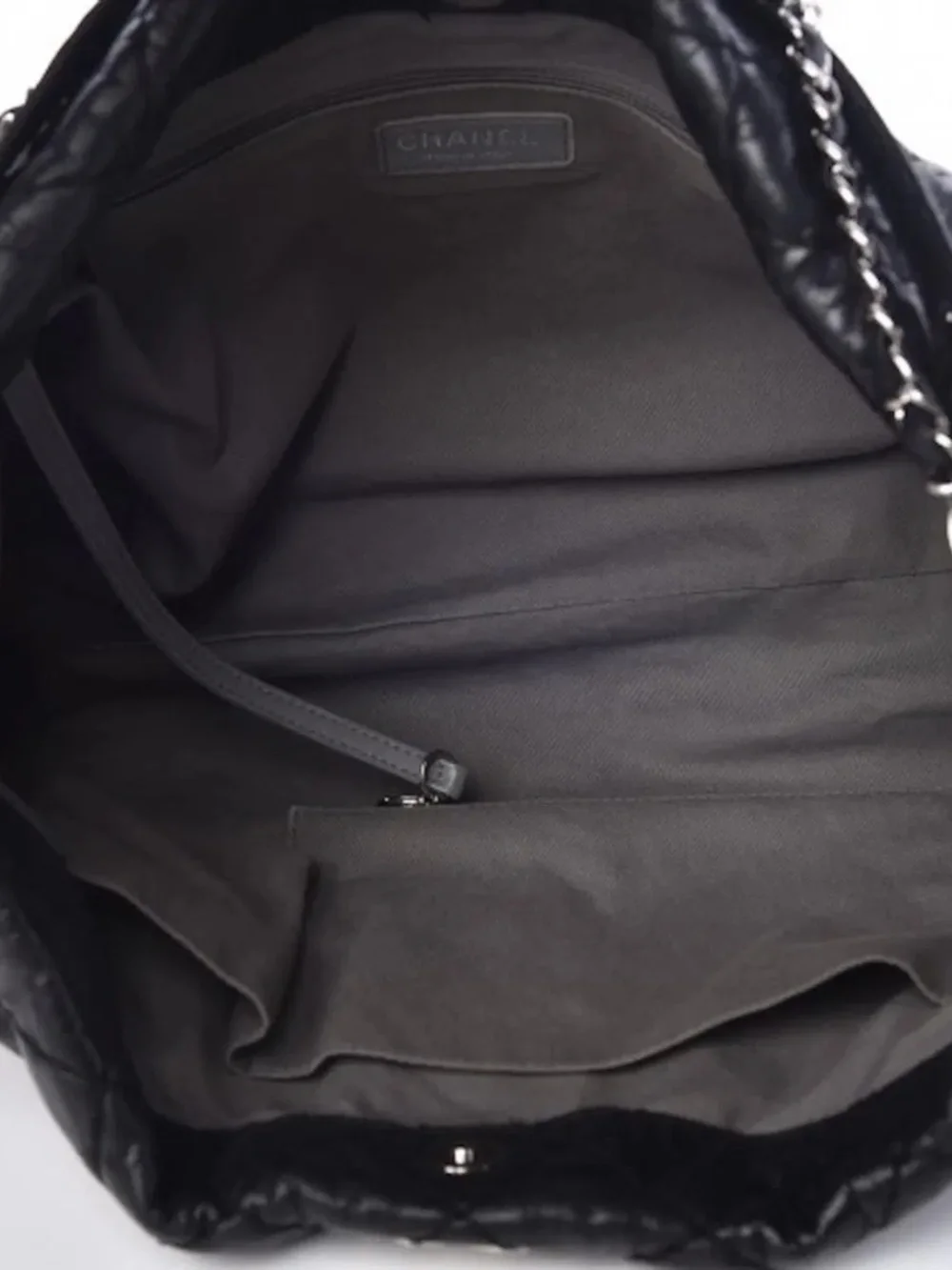 CHANEL - Iridescent Calfskin Quilted Relax CC Shoulder Bag